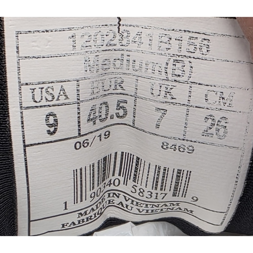 Brooks Adrenaline GTS 19 Womens 9 B Shoes Heathered Black White Running Sneakers - Picture 11 of 12